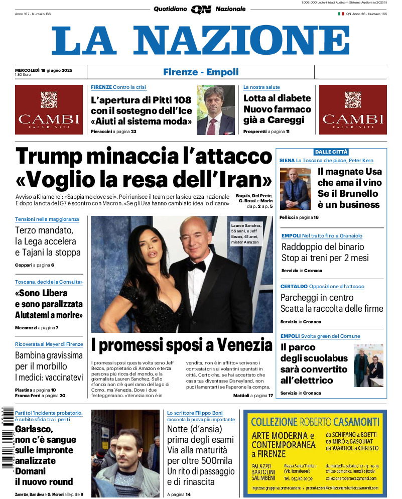 Prima-pagina-la nazione-edizione-di-oggi-20250618